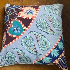 NWOT Anthropologie Paisley & Floral Euro Sham